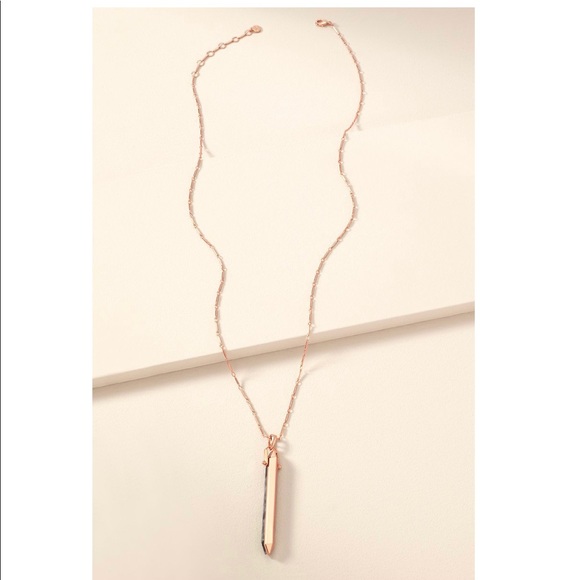 Stone Rebel Pendant Rose Gold - Picture 3 of 3